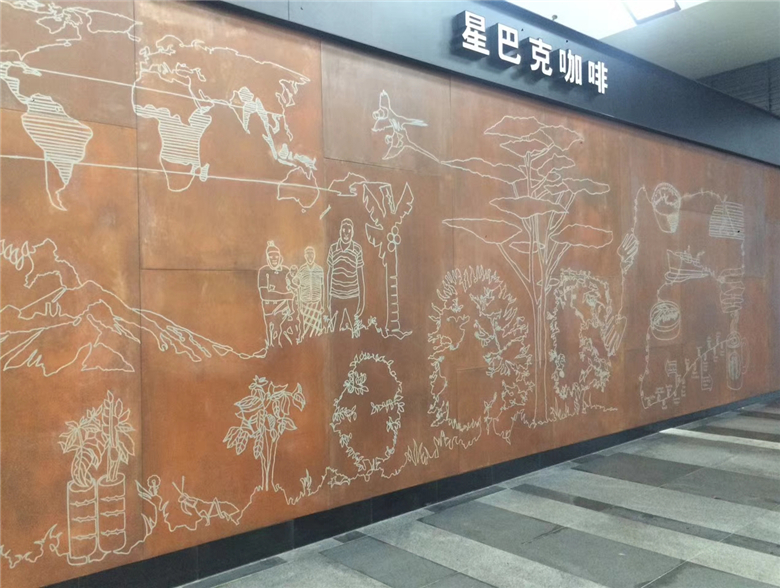 岳麓耐候钢幕墙